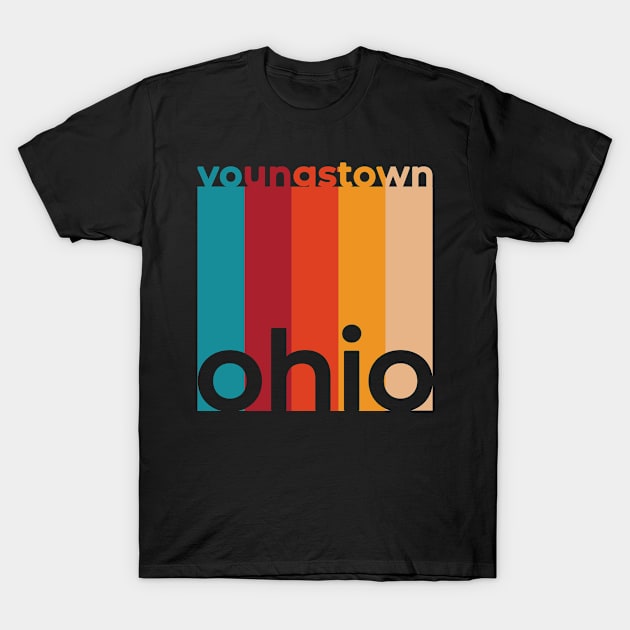 Youngstown Ohio Retro T-Shirt by easytees